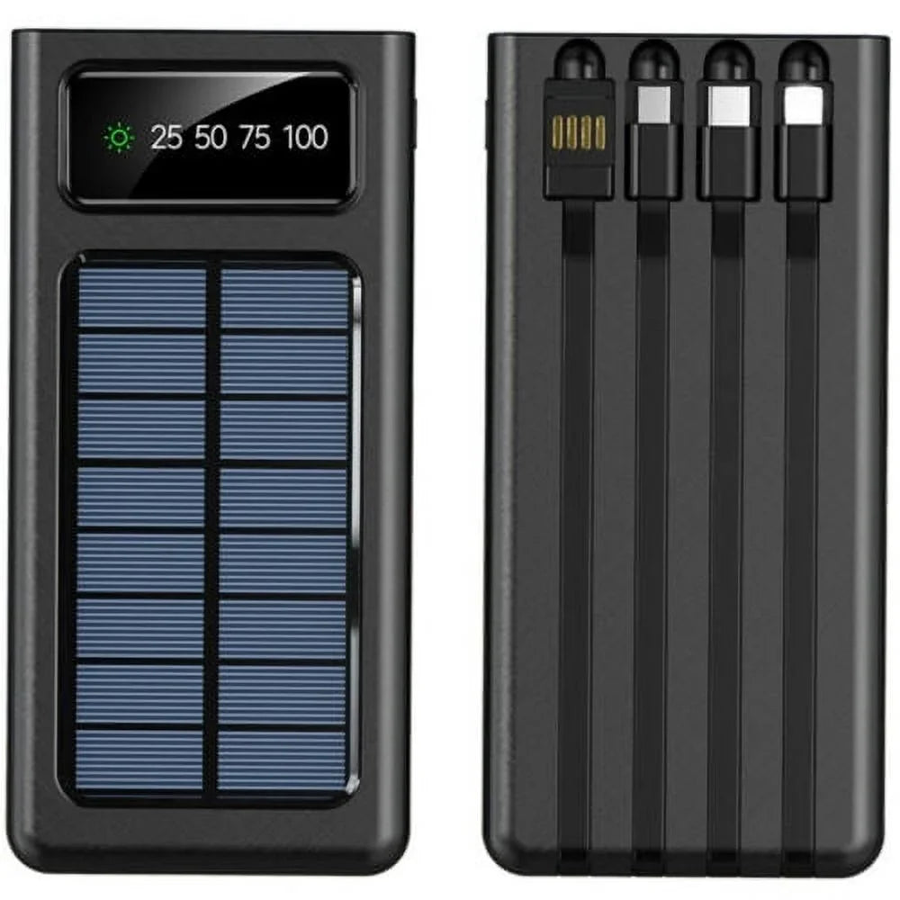 20000mAh Portable Charger,One of The Smallest and Lightest 20000Ah Power Banks, Ultra-Compact, High-Speed Charging Technology Phone Charger for iPhone, and More.Black