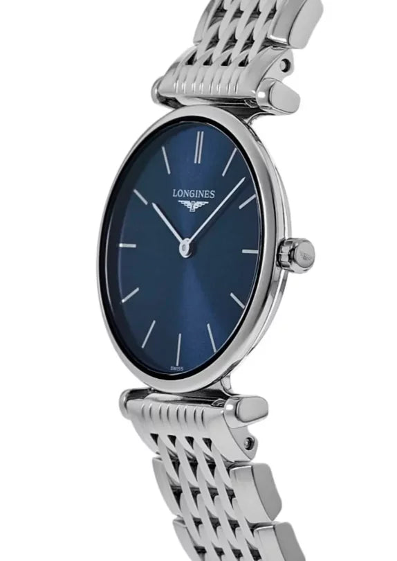 Longines La Grande Classique Quartz Blue Dial Steel Women's Watch L4.209.4.95.6