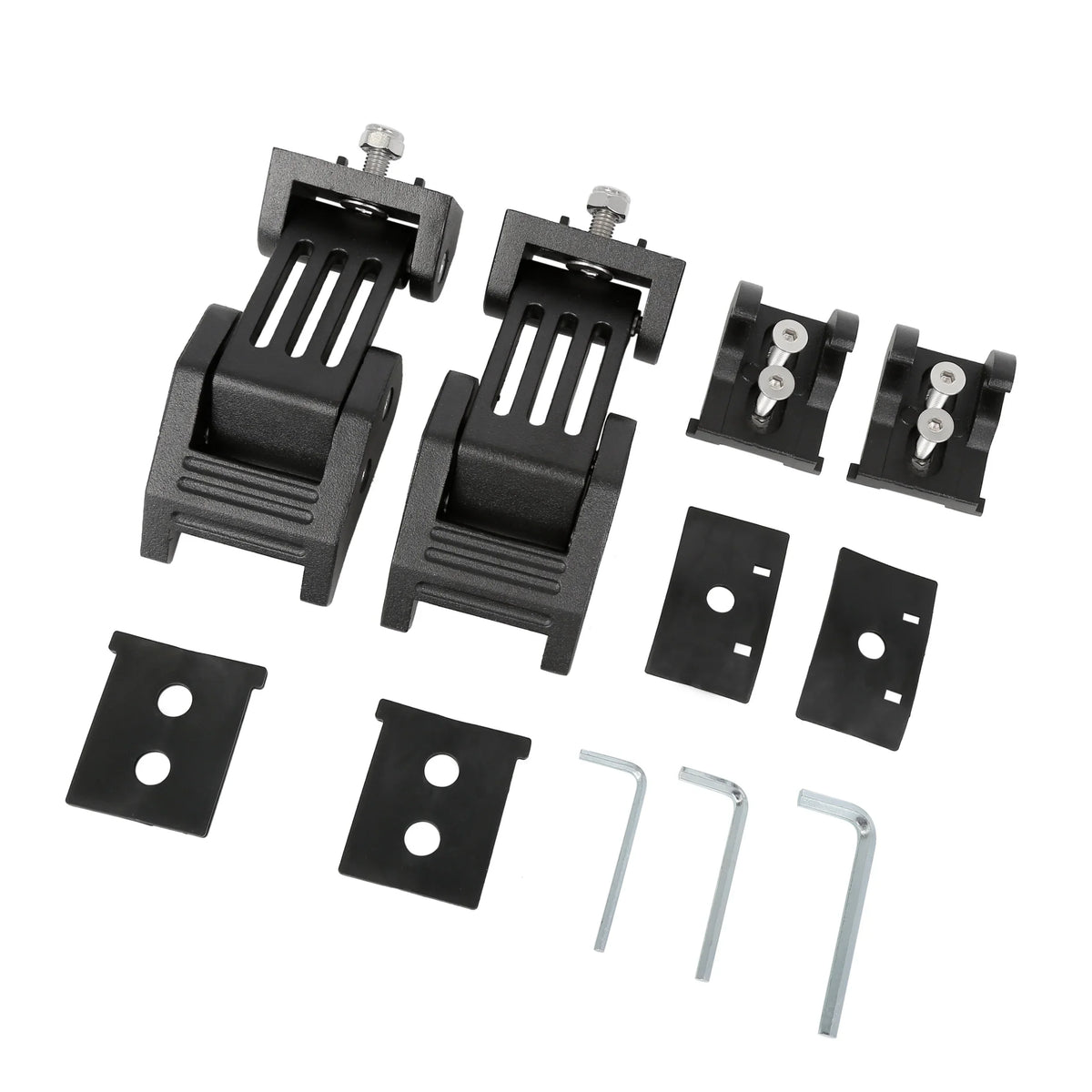 Unique Bargains 2pcs Auto Hood Latches Catch Lock for Jeep Wrangler JK JKU 2007-2017