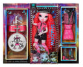 Rainbow Vision Shadow High Neon Shadow-Mara Pinkett (Neon Pink) Fashion Doll. 2 Designer Outfits Mix & Match Rock Band Accessories Playset, Great Gift for Kids 6-12 Years Old & Collectors