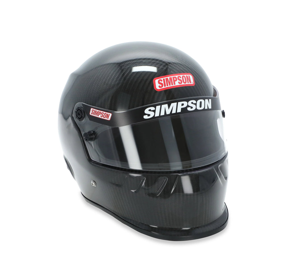 Simpson Racing 795001C SD1 Dirt Track Helmet - Snell SA2020 - Carbon Fiber - Adult SML