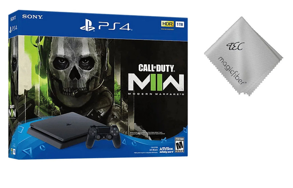 TEC PlayStation 4 PS4 Gaming Console Call of Duty Modern Warfare II Bundle - Limited Edition