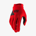 100% Ridecamp Gloves Red Small