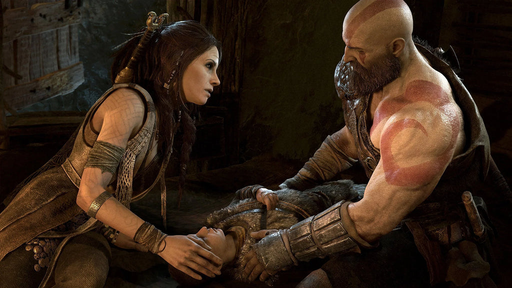 God of War (PS4 / Playstation 4) Journey to a dark, elemental world of fearsome creatures