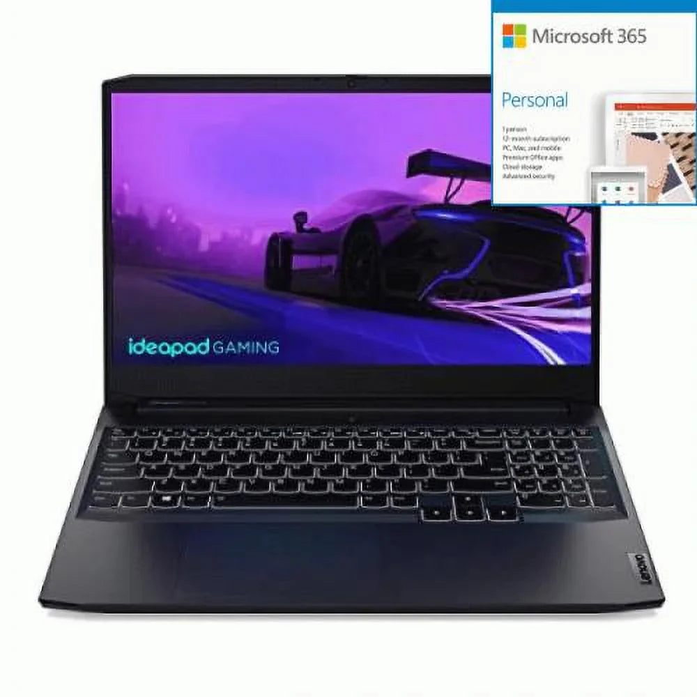 IdeaPad Gaming 3 15ITH06 82K100LVUS 15.6" Gaming Note + 365 Bundle