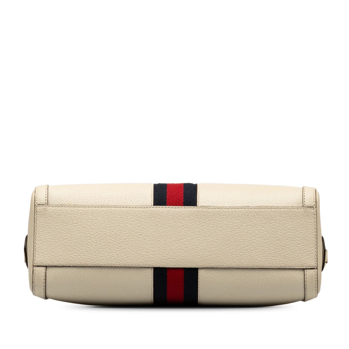Pre-Owned Authenticated Gucci Ophidia Satchel Calf Leather White Unisex (Good)