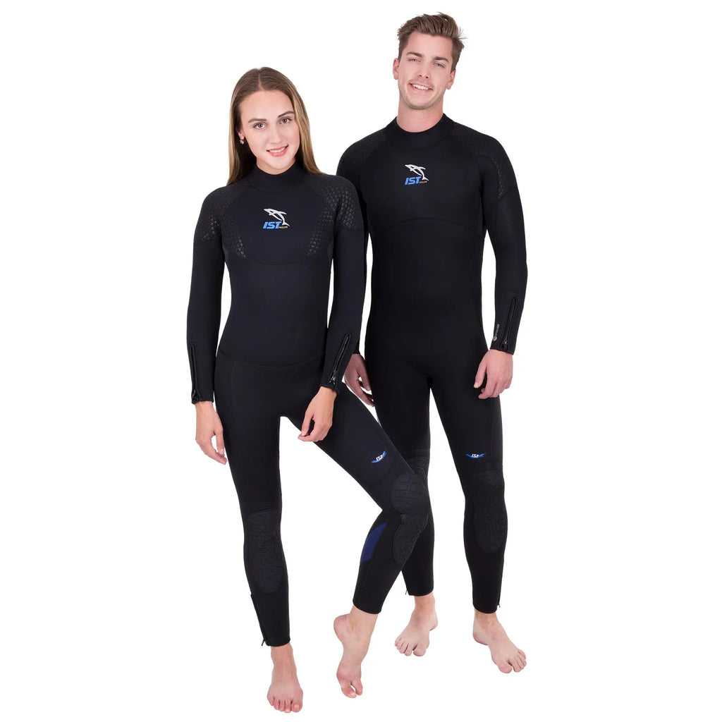 IST WS80 PURiGUARD 3mm Premium Diving Jumpsuit with Super-Stretch Panels (Men's S)