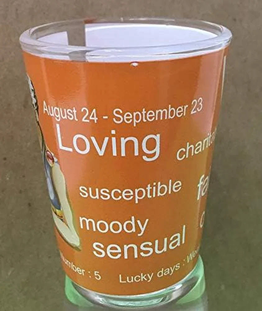 Shot Glass Sign - Virgo (Aug 24 - Sep 23)