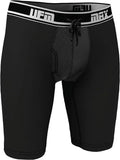 UFM 9” Polyester Boxer Briefs Adj Support Pouch Underwear MAX Support Gen 3.1 Black
