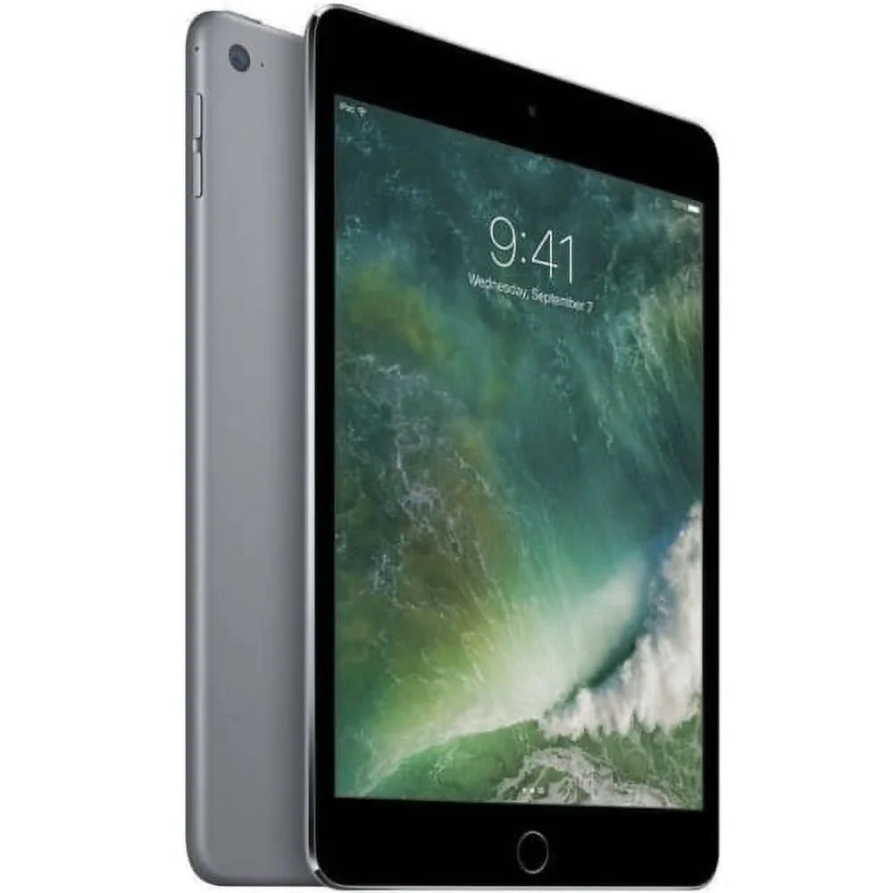 Restored Ipad Mini 4th Gen - 7.9" A8 Dual-Core 2GB RAM 64GB Storage - Wifi+Cellular Pre-Owned