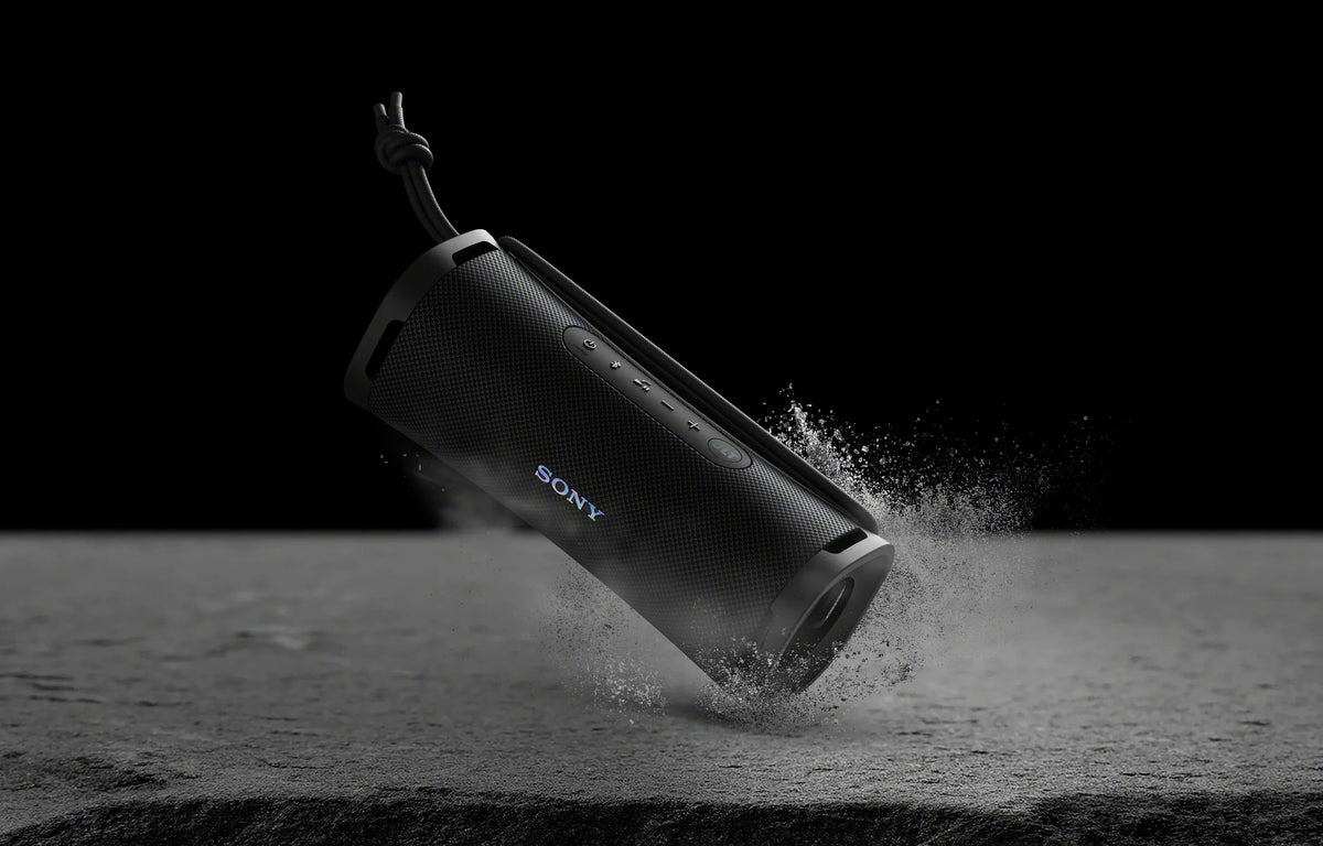 ULT FIELD 1 Wireless Ultra Portable Bluetooth Compact Speaker, IP67 Fluid Dustproof, Shockproof and Rustproof - Black