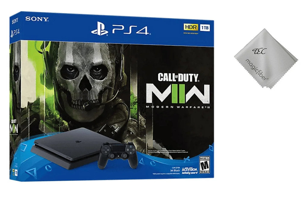 TEC PlayStation 4 PS4 Gaming Console Call of Duty Modern Warfare II Bundle - Limited Edition