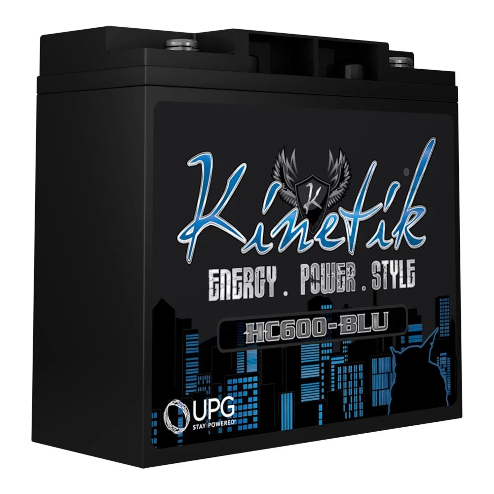 Kinetik HC600BLU 600W 12V Power Cell Replacement Battery for XS XP750 D680 S680