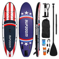 SUPZOOM Big Star Inflatable 10'6×32"×6" SUP for All Skill Levels Everything Included with Stand Up Paddle Board, Paddle, Hand Pump, ISUP Travel Backpack, Leash, Fluid Bag, Repair Kit